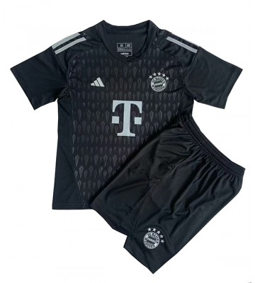Bayern Munich Målmand Replika Babytøj Udebanesæt Børn 2023-24 Kortærmet (+ Korte bukser)